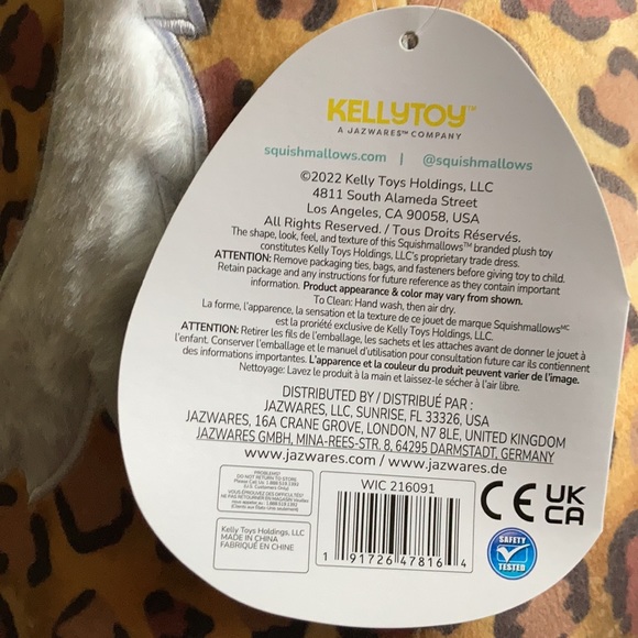 Squishmallow Cheri by Kellytoy - Picture 7 of 7